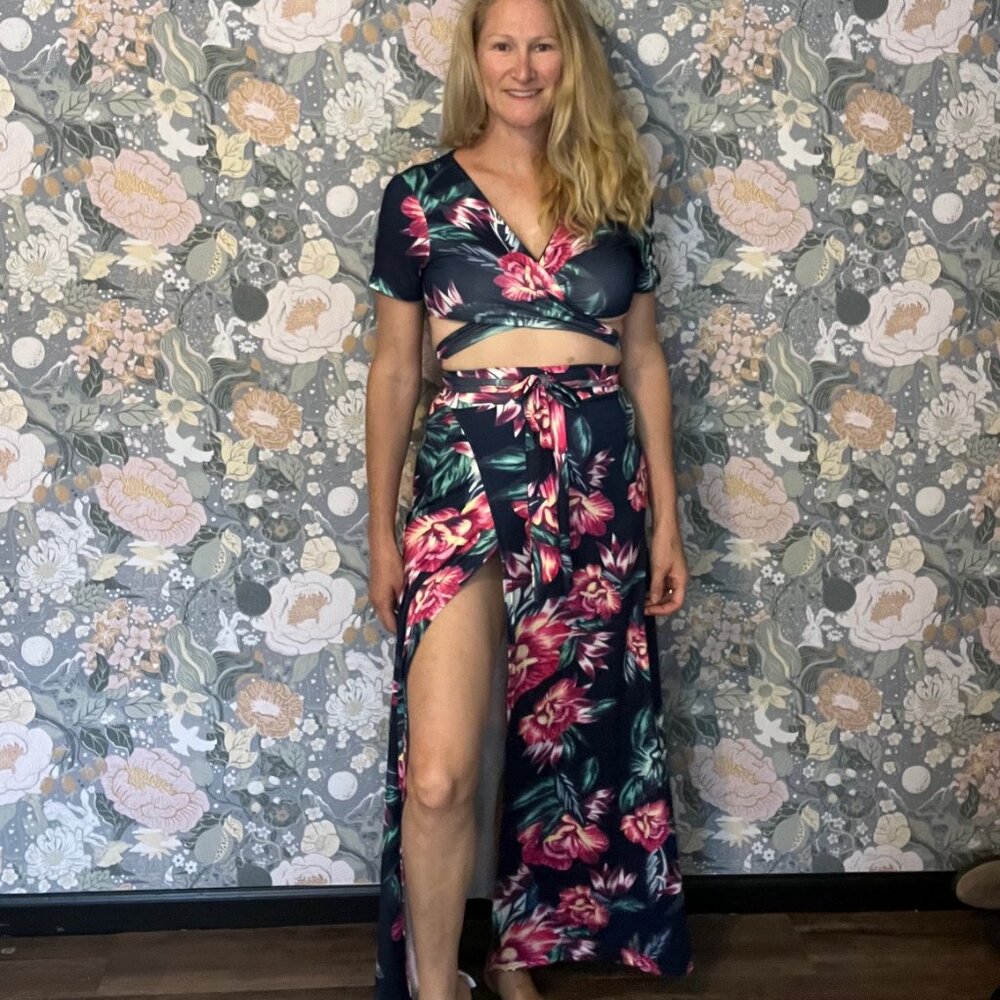 Pre-Loved! Boho 2 Piece Skirt and Top